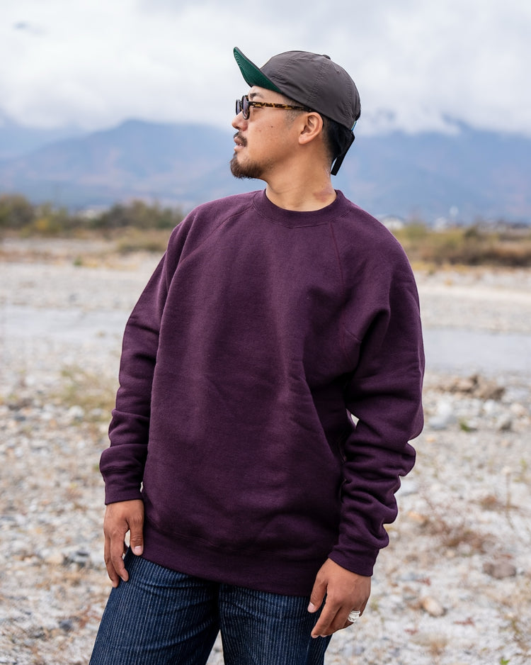 YETINA イエティナ バーガンディ リラックスフィット Lサイズ Sweat shirt-relax fit – yetina