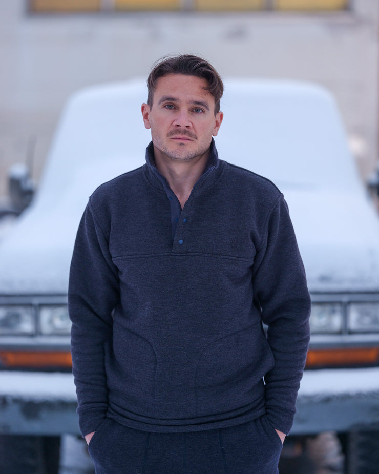 Stand Collar Pullover